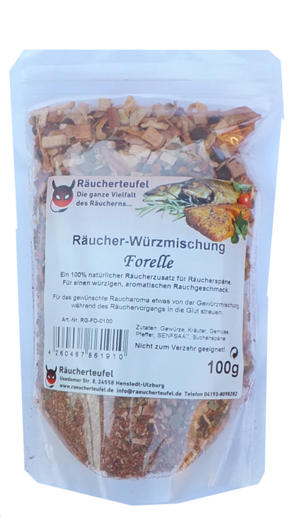 Räucher-Würz-Mix-Forelle 100g