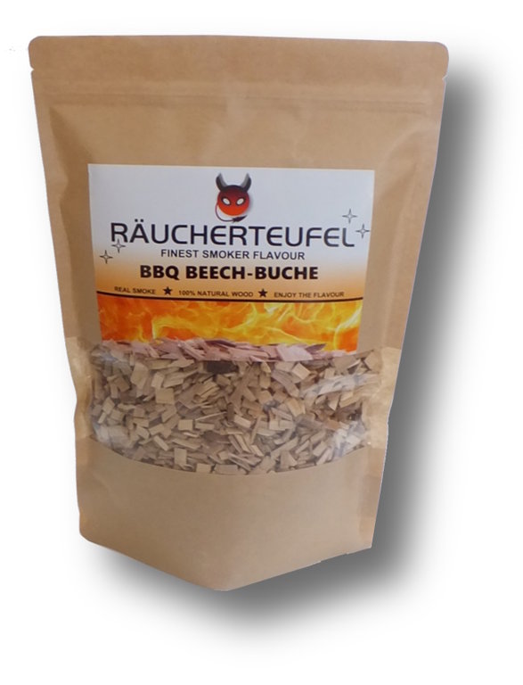 RÄUCHERTEUFEL Buchenholz-Chips 700g