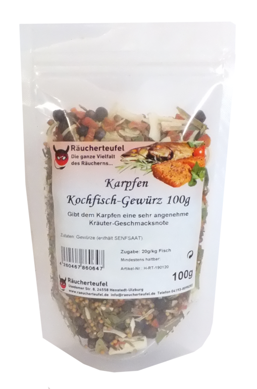 Karpfen-Kochfisch-Gewürz 100g